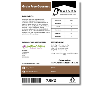 SPECIAL INTRODUCTORY PRICE -- NATURA Grain Free Gourmet - NEW!