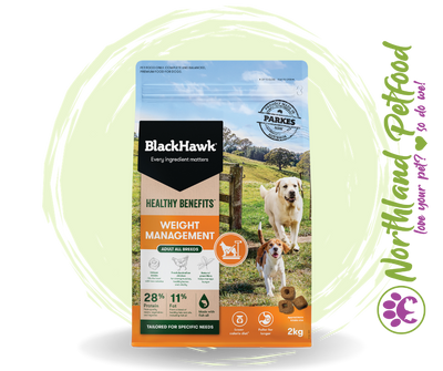 BlackHawk Dog Healthy Benefits Weight Management