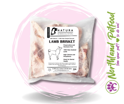 NATURA Lamb Brisket 1kg / IN STORE ONLY