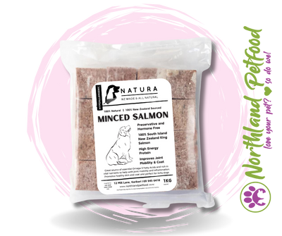 NATURA Minced Salmon 1kg / IN STORE ONLY