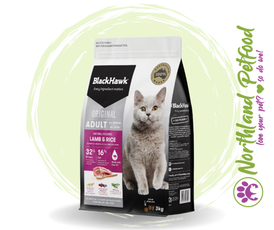 BlackHawk Cat Lamb & Rice