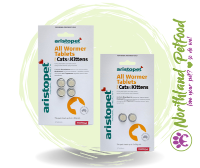 Aristopet All Wormer Cat/Kitten 2 Pack and 4 Pack