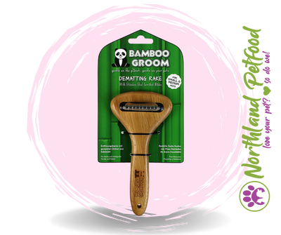 Bamboo Groom Dematting Rake - Small/Medium