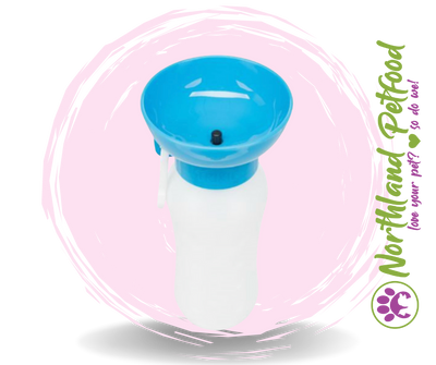 Bottle with Drinking Bowl - 550ml