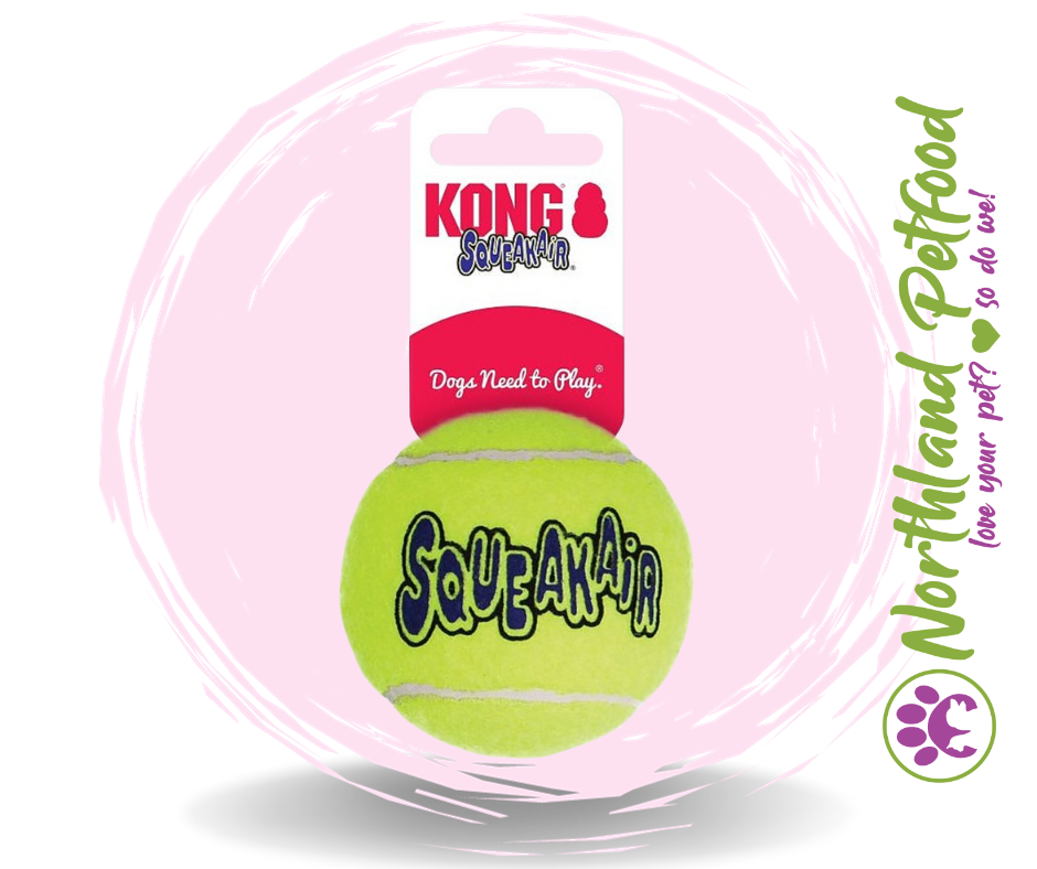 Kong Squeak Air Tennis Ball- Medium
