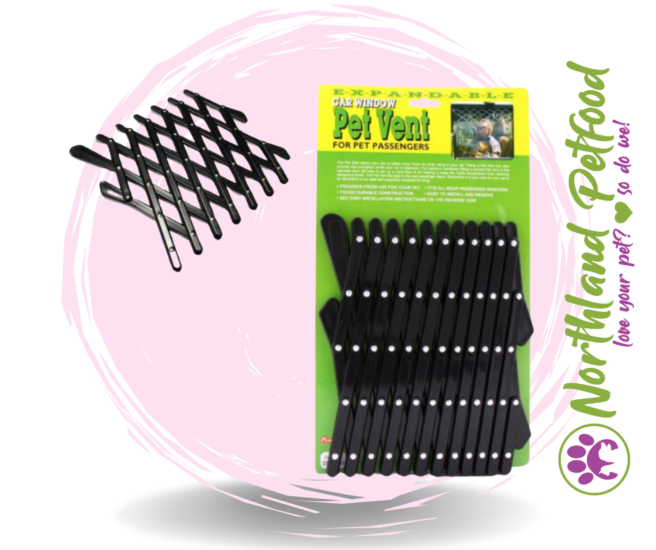 Expandable Car Window Pet Vent Northland Petfood