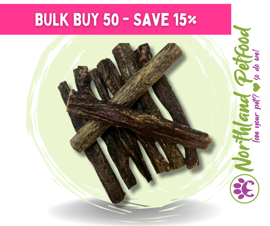 Natura Bully Sticks BULK XL 15cm x 50 SAVE 15%