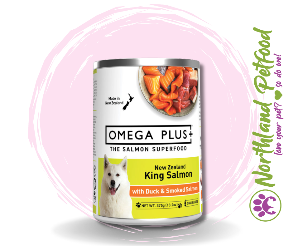 Omega Plus- King Salmon Duck & Smoked Salmon 375g