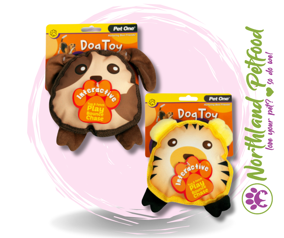 Pet One Interactive Squeaky Toy