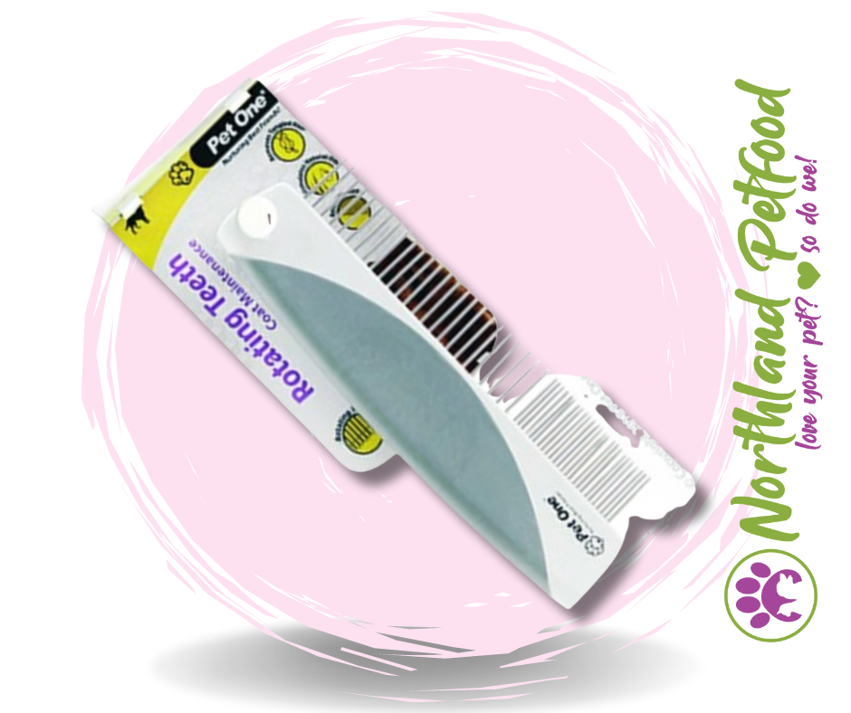 Pet One Premium Comb With Rotating Pins