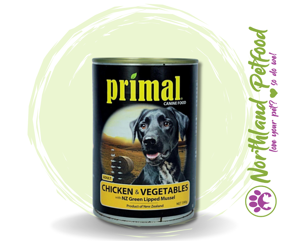 Primal Canned Dog Food - Chicken & Vegetable