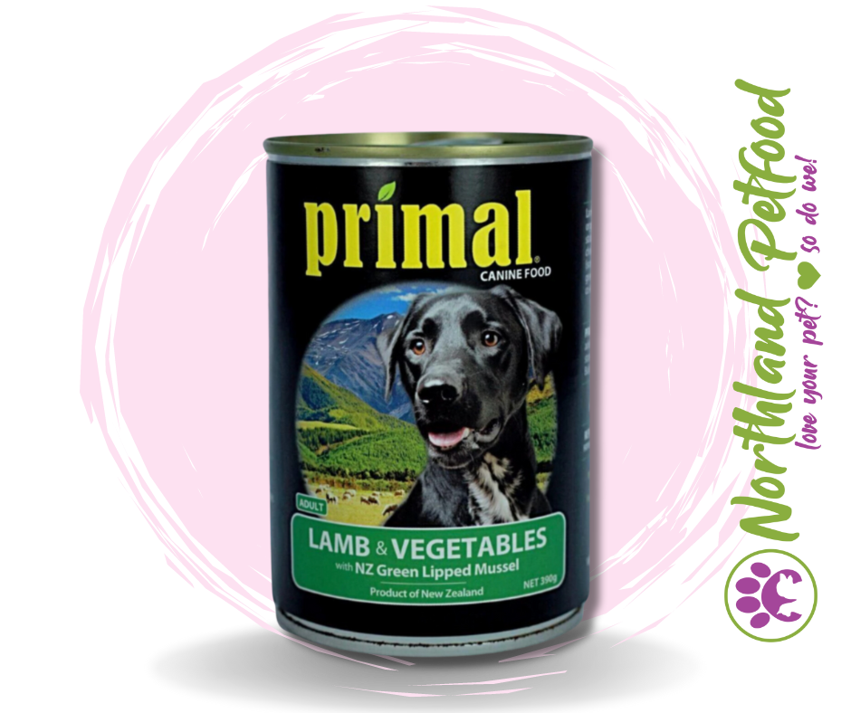 Primal Canned Dog Food - Lamb & Vegetable
