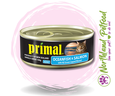 Primal Ocean Fish & Salmon Cat food - 100g
