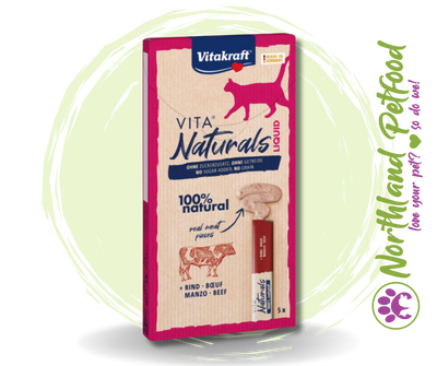 Vita Naturals Liquid Snacks - Beef 15g x 5