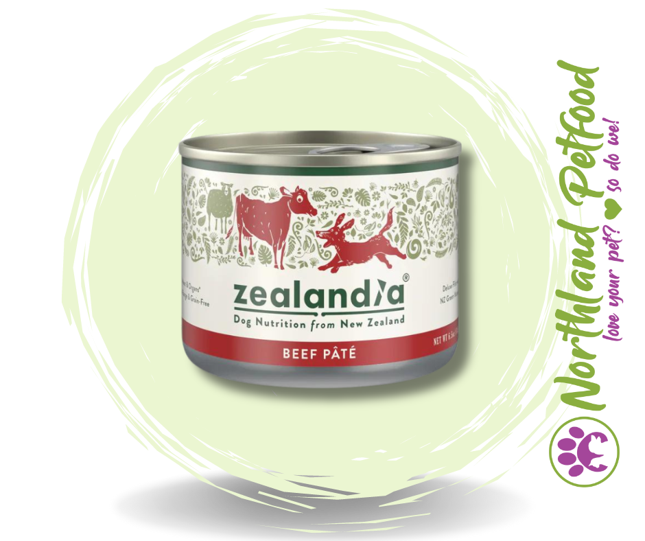 SALE 20% OFF -- Zealandia Dog Beef Pate 185g