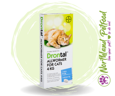 Drontal Allwormer for Cats - Up to 4kg