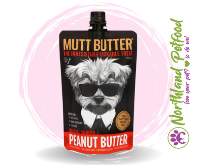 Mutt Butter Peanut Butter Original Squeezy Pouch - 250g