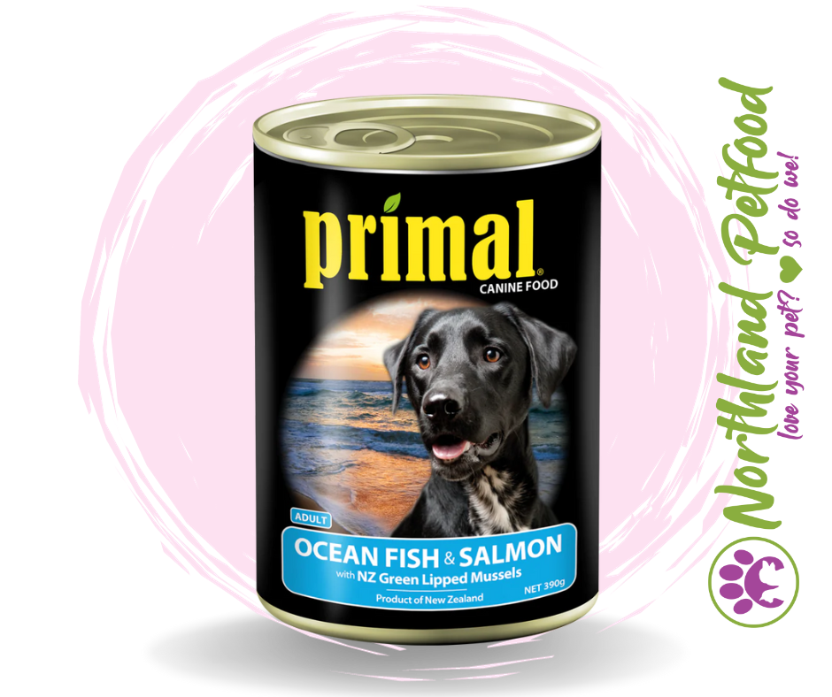 Primal Canned Dog Food - Ocean Fish & Salmon