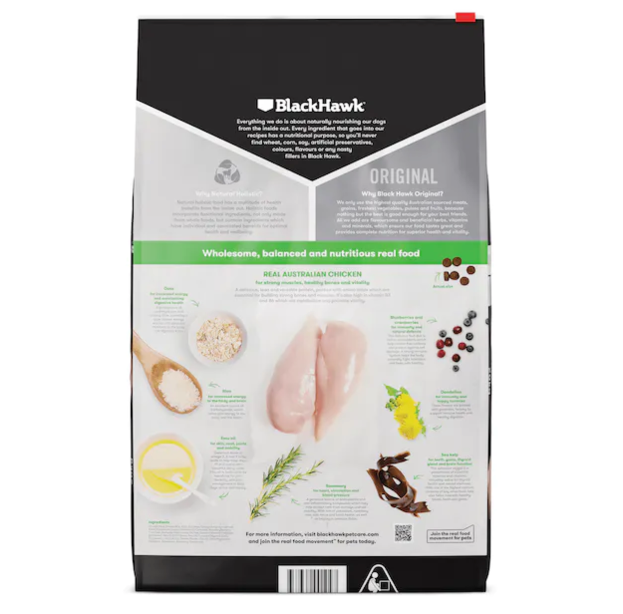 SALE! -- 7kg & 10kg Bags $109.99 ONLY! -- BlackHawk Adult Chicken & Rice - $199.99 for 20kg!!