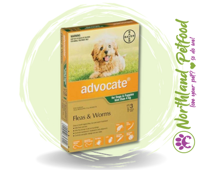 Advocate for Small Dogs/Puppies 4kg and Under - 3 Pack