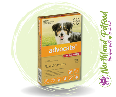Advocate for Large Dogs 10kg - 25kg - 3 Pack
